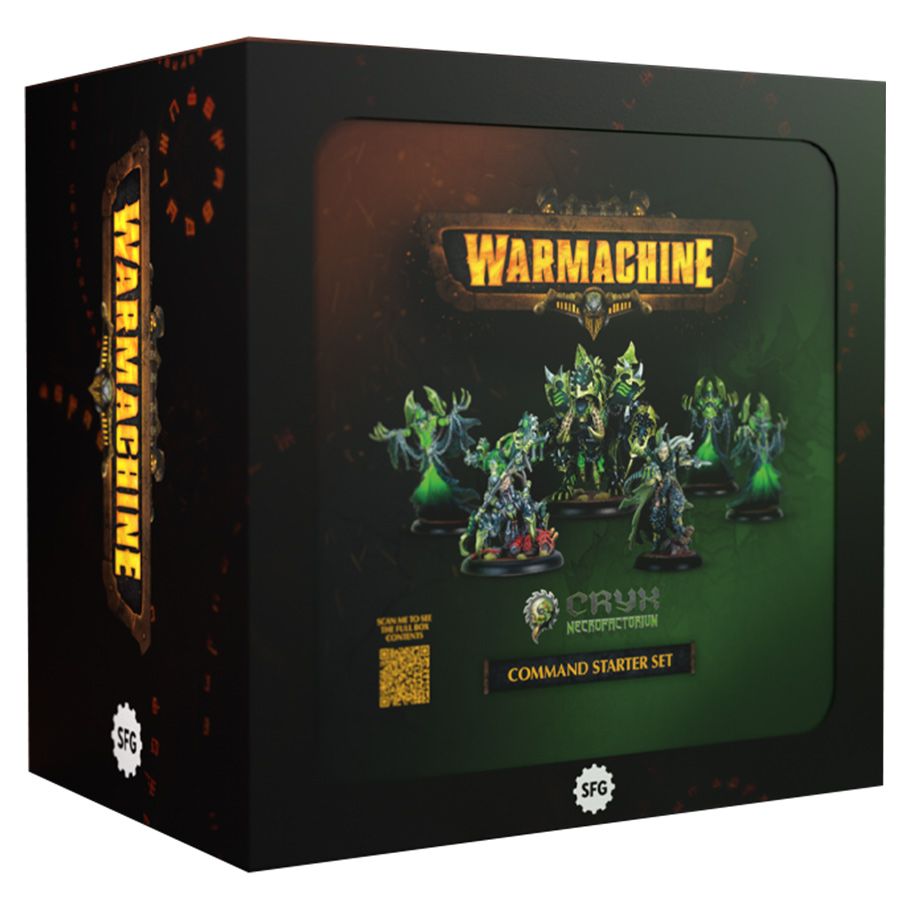 Warmachine: Cryx Necrofactorium Command Starter
