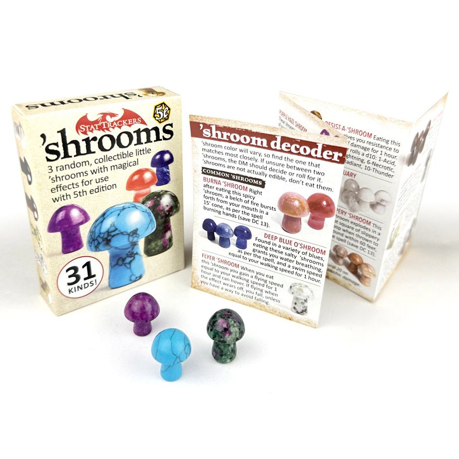 Stat Trackers: 5E ‘Shrooms