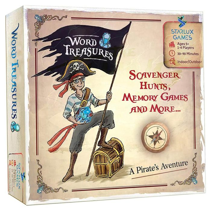 Word Treasures: A Pirate Themed Scavenger Hunt - Cats In Hat Inc.
