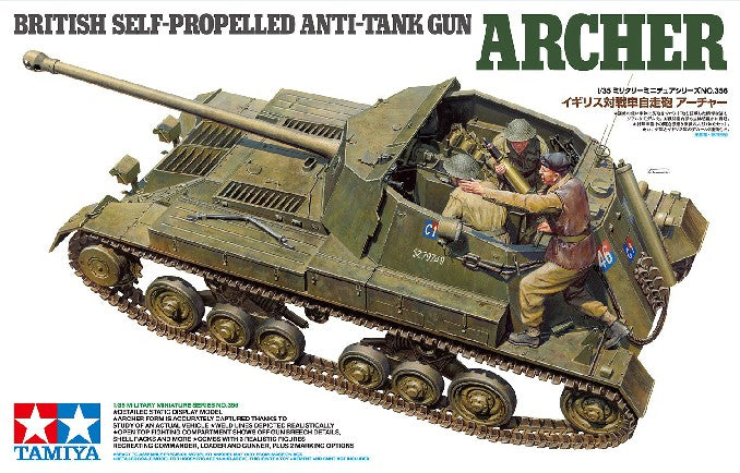 1/35 British Archer Tank w/Self-Propelled Gun