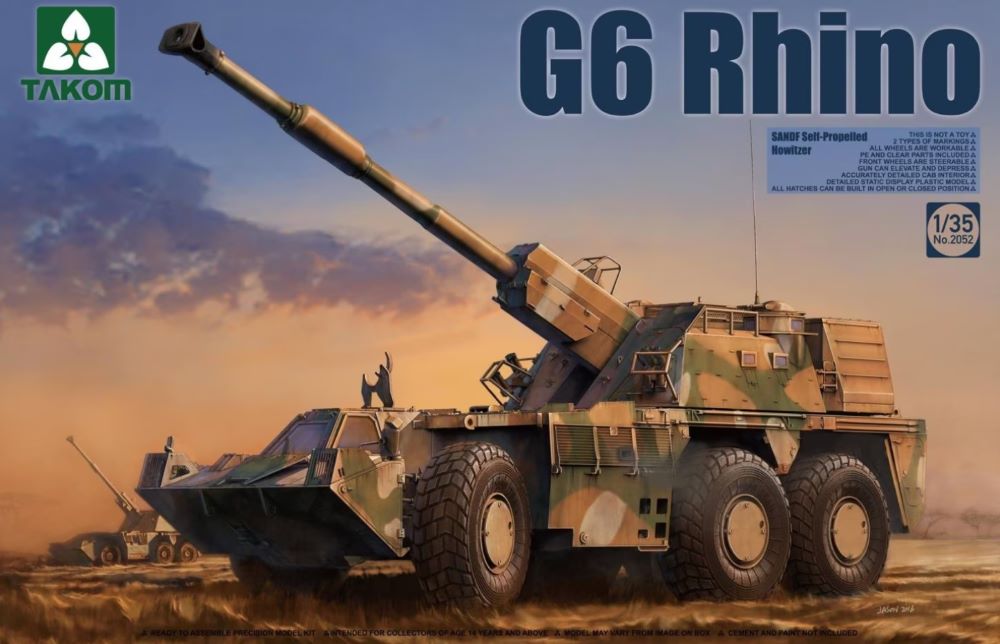 1/35 G6 Rhino SANDF Self-Propelled Howitzer