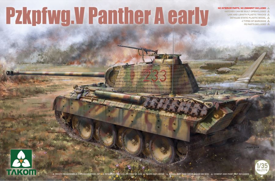 1/35 PzKpfwg V Panther A Early Tank