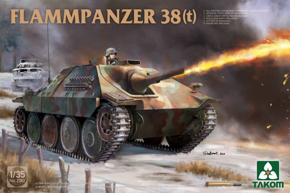 1/35 Flammpanzer 38(t) Tank
