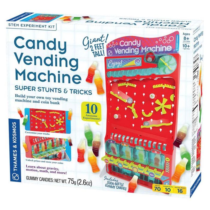 Candy Vending Machine: Super Stunts And Tricks - Cats In Hat Inc.