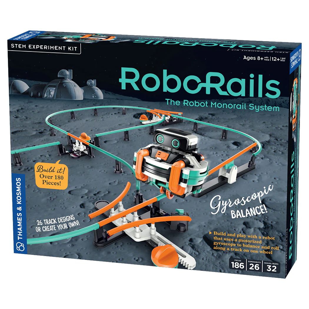 RoboRails: The Robot Monorail System By Thames & Kosmos