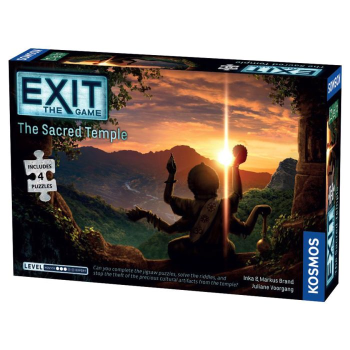 EXIT: The Sacred Temple Plus Puzzle - Cats In Hat Inc.