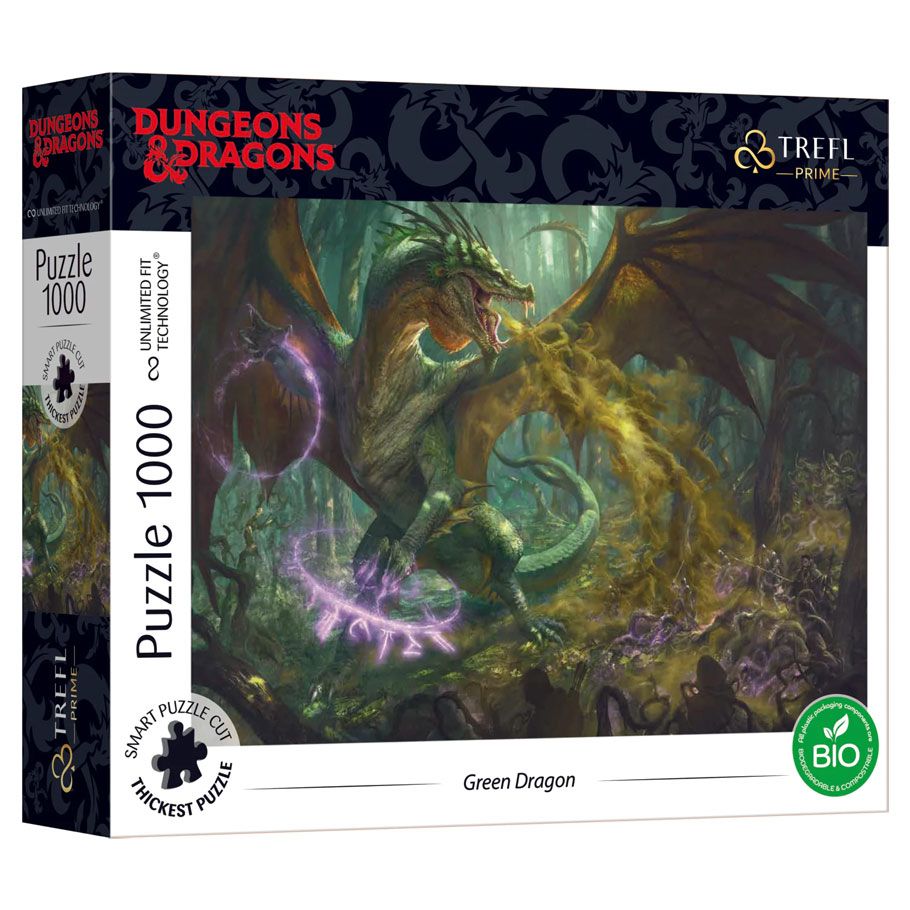 Puzzle: D&D: The Hunt For The Green Dragon 1000 Piece