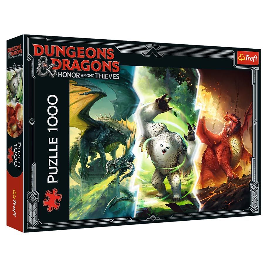 Puzzle: D&D: Legendary Monsters of Faerûn 1000 Piece
