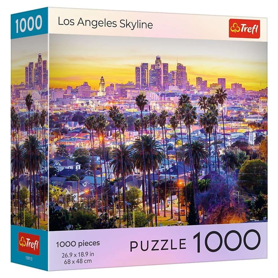 Puzzle: Los Angeles Skyline 1000 Piece
