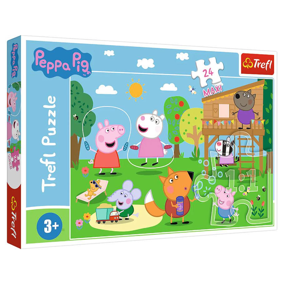 Puzzle: Peppa Fun in Grass 24 Maxi