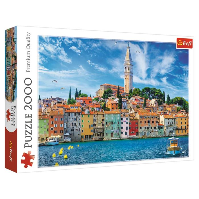Puzzle: Rovinj, Croatia 2000 Piece (Trefl Red)