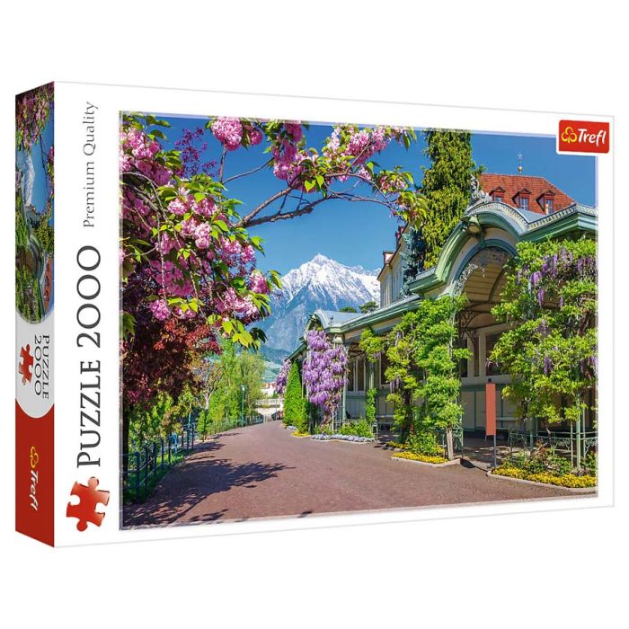 Puzzle: Merano, Italy 2000 Piece (Trefl Red)
