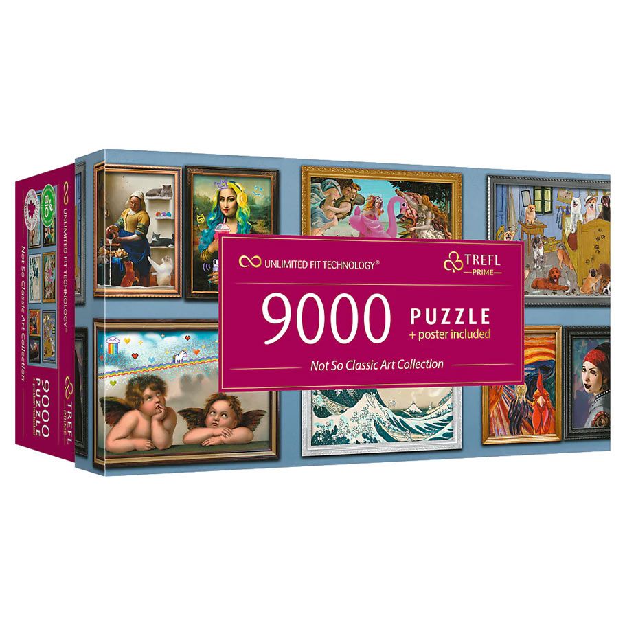 Puzzle: Not So Classic Art Collection 9000 Piece
