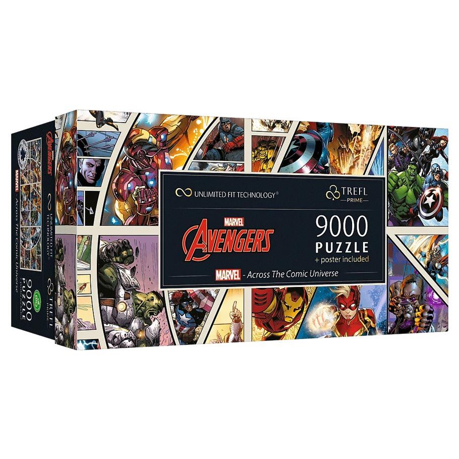 Puzzle: Marvel: Prime: Across The Comic Universe 9000 Piece