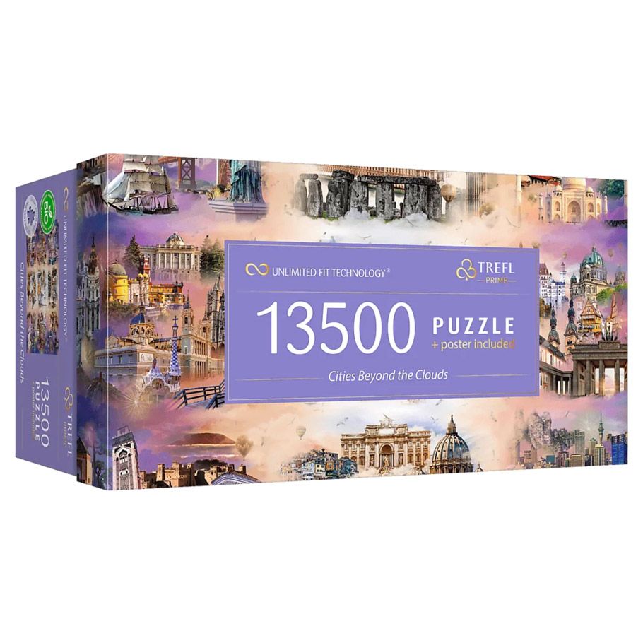 Puzzle: Cities Beyond the Clouds 13500 Piece (Prime)
