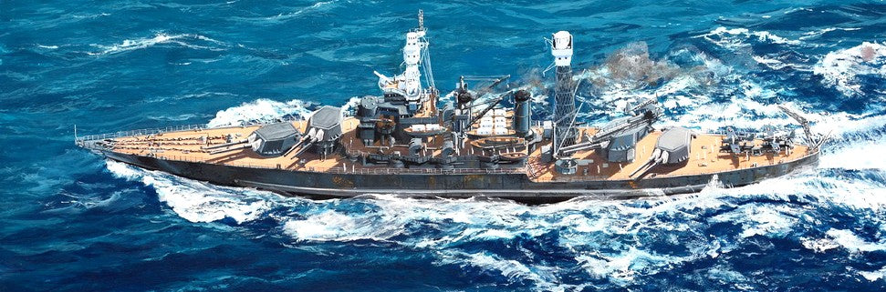 1/700 USS West Virginia BB48 Battleship 1941