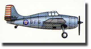 1/350 F4F4 Wildcat Aircraft Set for USS Hornet (10/Bx)
