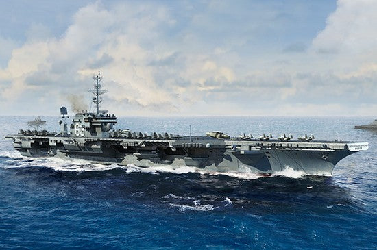 1/700 USS Kitty Hawk CV63 Aircraft Carrier