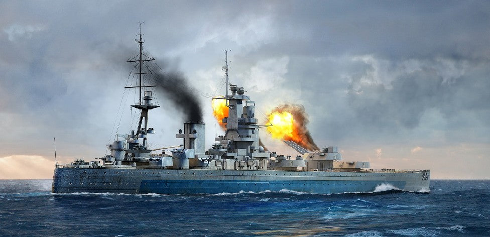 1/700 HMS Nelson British Battleship 1944