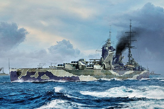 1/700 HMS Rodney British Battleship