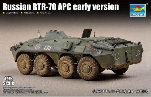 1/72 Russian BTR70 Armored Personnel Carrier Early Version