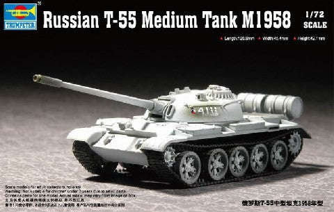 1/72 Russian T55 M1958 Medium Tank
