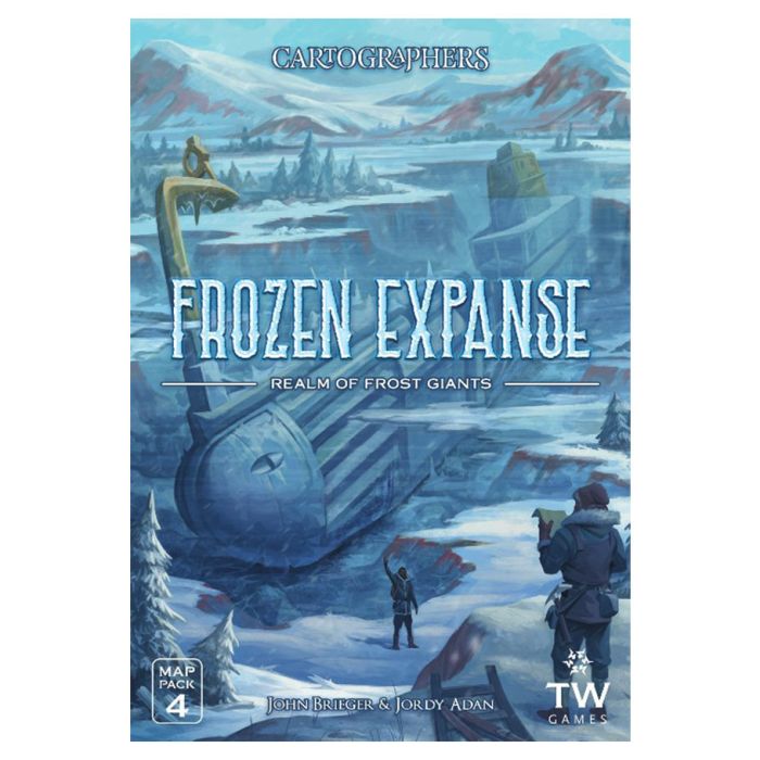 Cartographers Heroes: Map Pack 4: Frozen Expanse - Cats In Hat Inc.