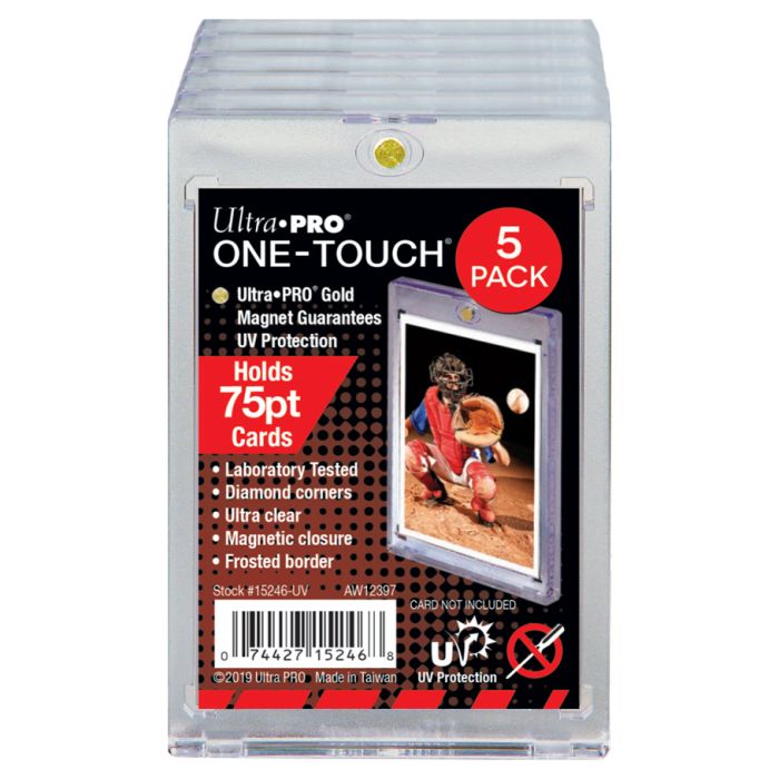 One-Touch: Magnetic Holder UV 75pt (5) - Cats In Hat Inc.