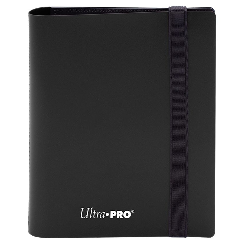 Binder: 2-Pocket: PRO: Eclipse: Jet Black By Ultra Pro