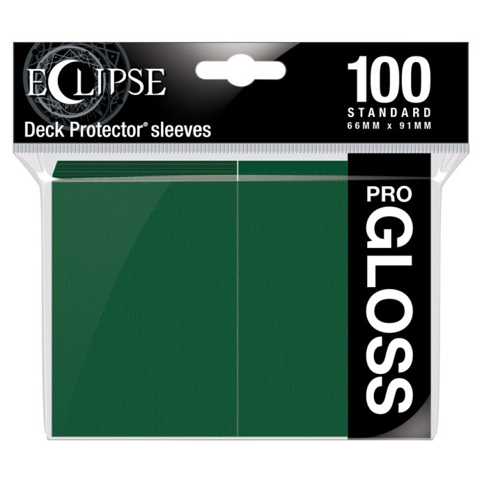 Deck Protector: Eclipse Gloss: Forest Green (100) - Cats In Hat Inc.
