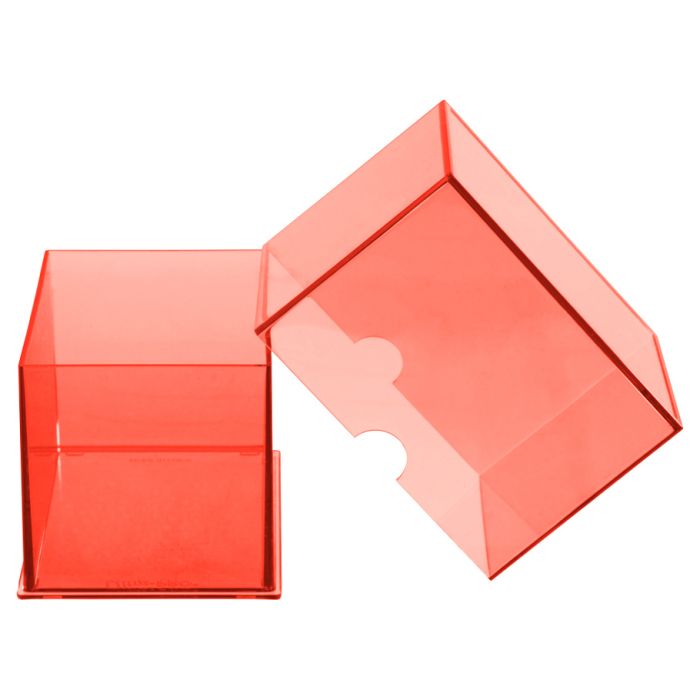 Deck Box: Eclipse 2-Piece: Pumpkin Orange - Cats In Hat Inc.