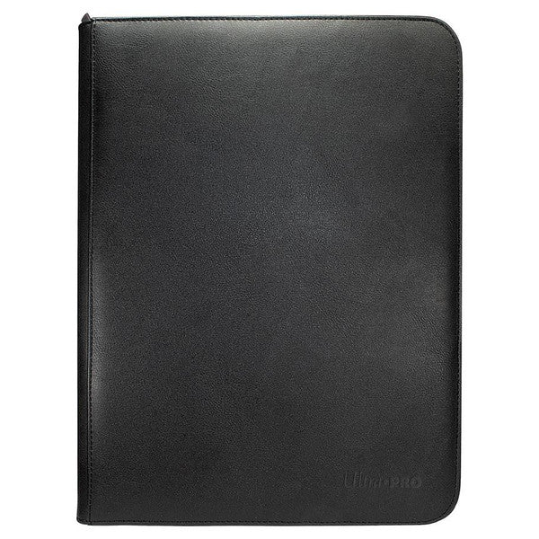 Binder: 9-Pocket: PRO: Zippered: Vivid: Black