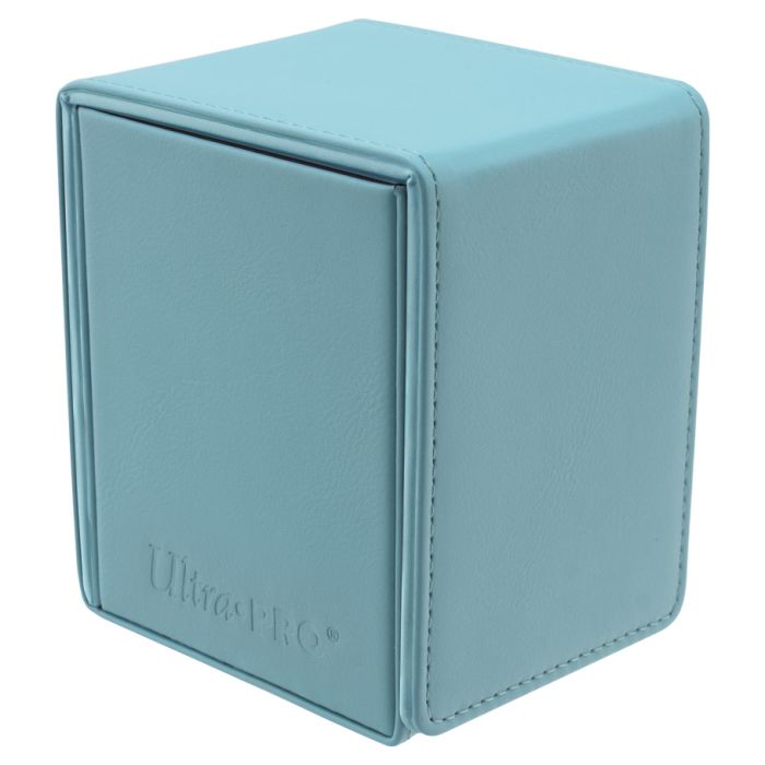 Deck Box: Alcove Flip: Vivid: Light Blue - Cats In Hat Inc.