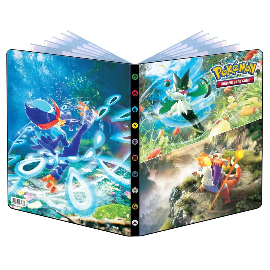 Binder: 9-Pocket: Portfolio: Pokemon: Scarlet & Violet: Paldea Evolved - Cats In Hat Inc.