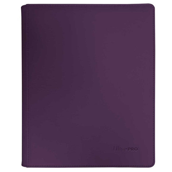 Binder: 9-Pocket: PRO: Zippered: Vivid: Midnight Plum