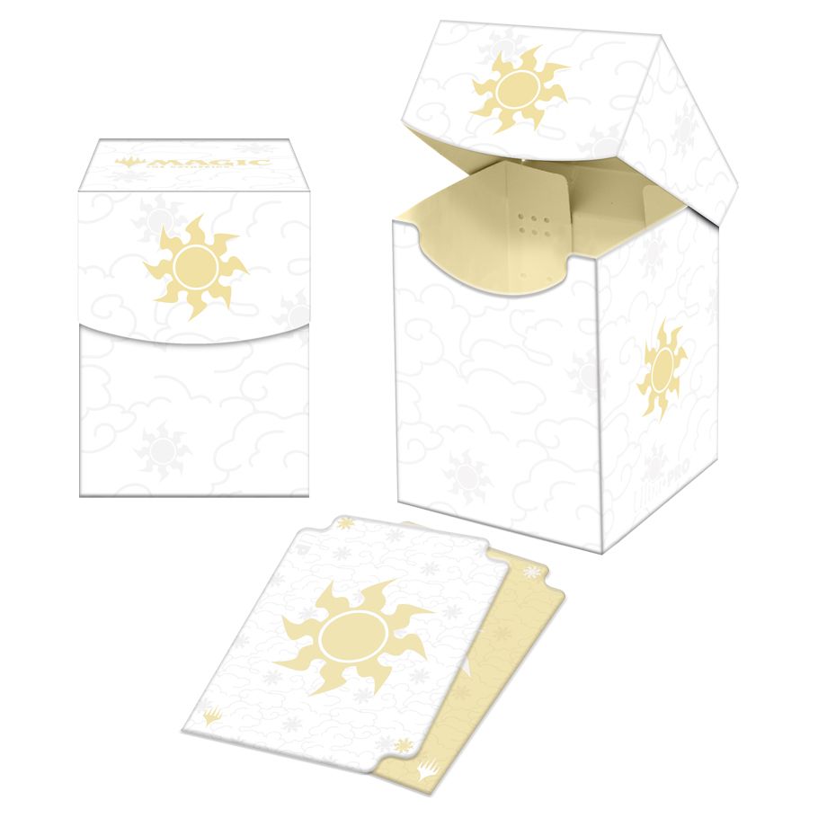 Deck Box: 100+: Magic the Gathering: Mana 8 Plains By Ultra Pro