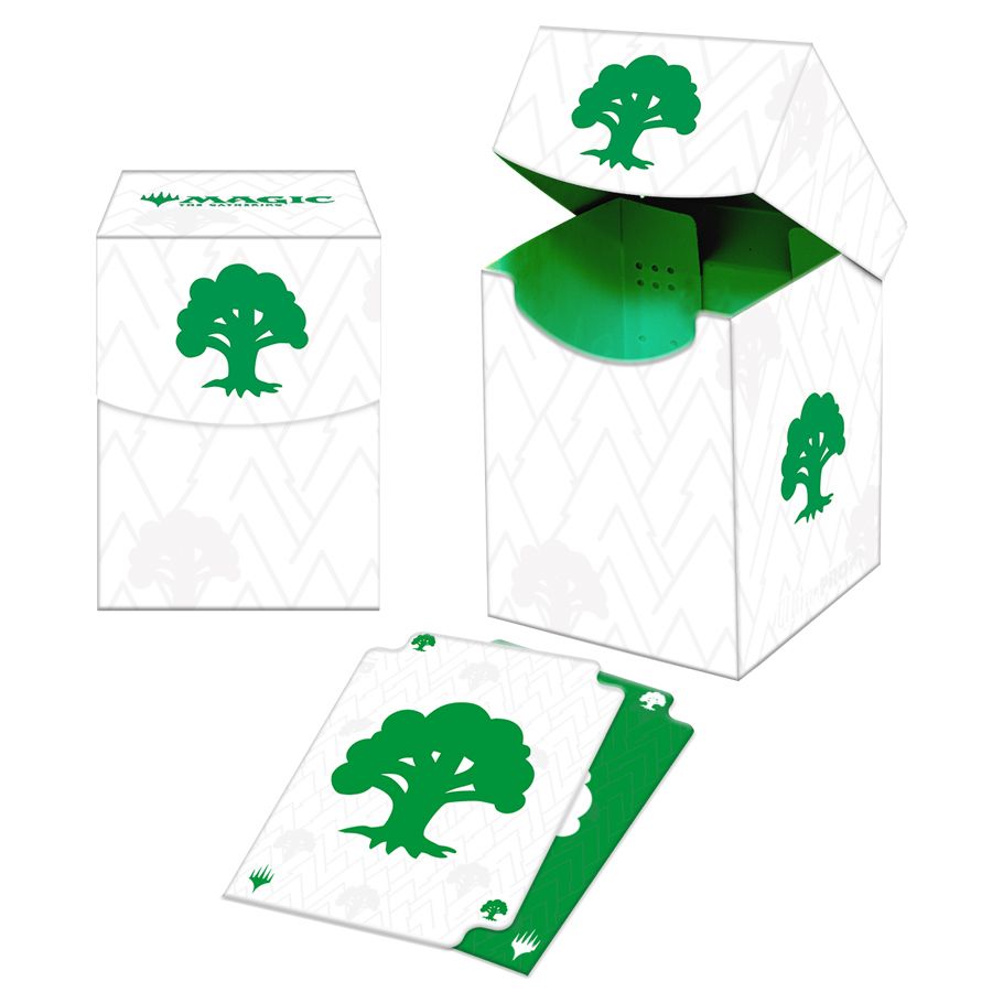 Deck Box: 100+: Magic the Gathering: Mana 8 Forest By Ultra Pro