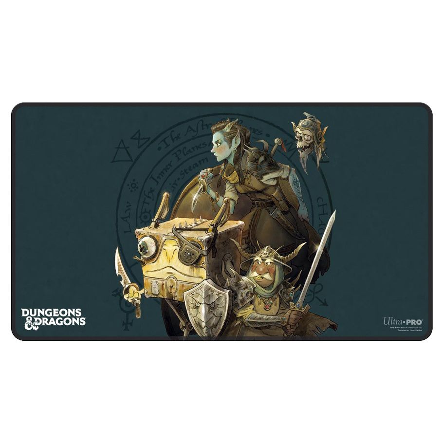 Playmat: D&D: Planescape: Adventures In The Multiverse: Black Stitched 3 - Cats In Hat Inc.