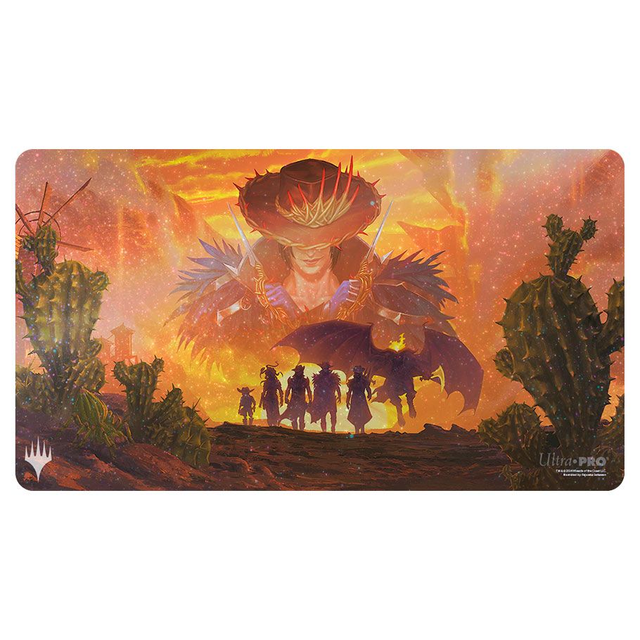 Playmat: Magic the Gathering: Outlaws of Thunder Junction: Holofoil By Ultra Pro