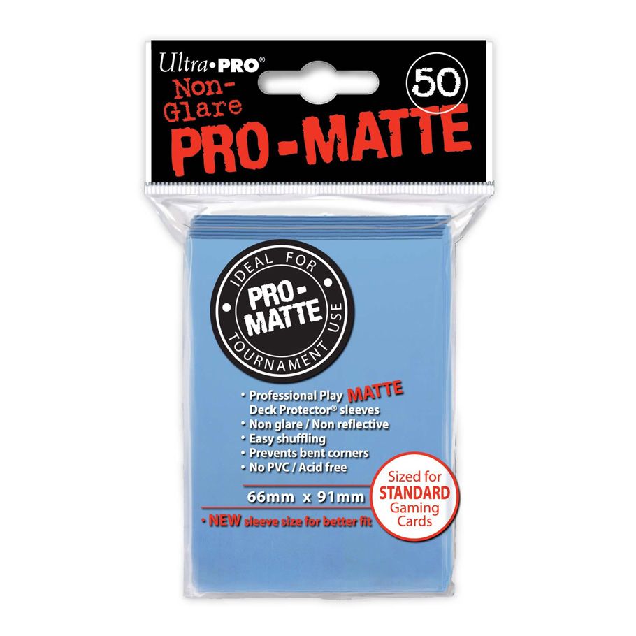 Deck Protector: PRO: Matte Light Blue (50)