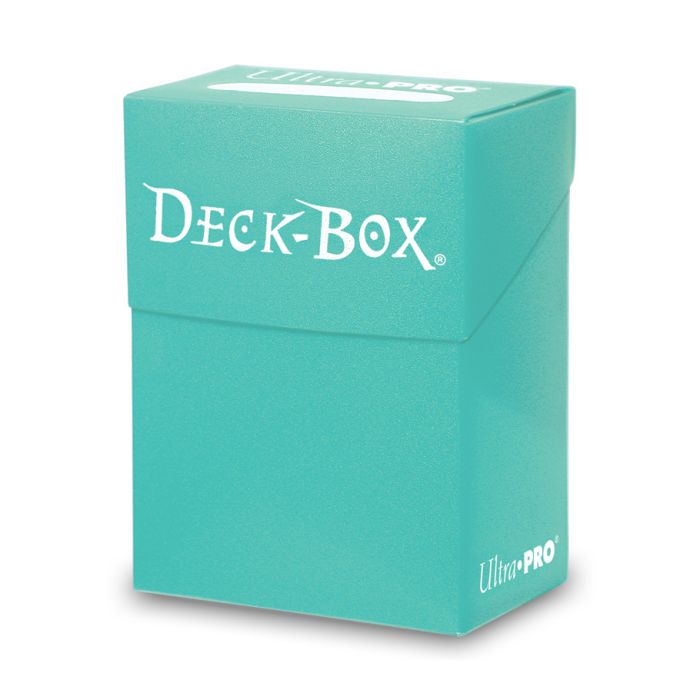 Deck Box: PRO 80+: Solid Aqua - Cats In Hat Inc.