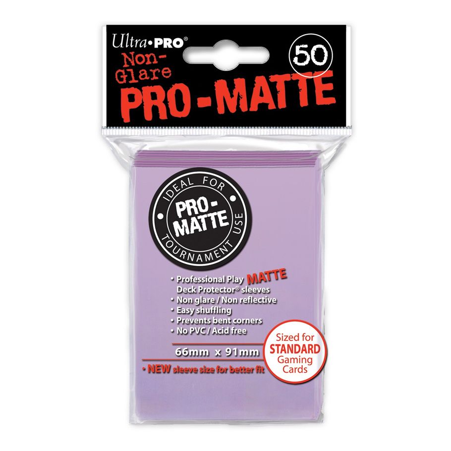 Deck Protector: PRO: Matte Lilac (50) - Cats In Hat Inc.