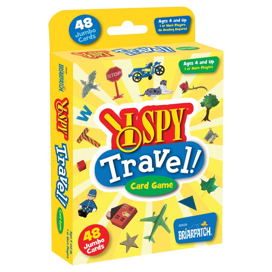 I SPY Travel Card Game By University Games