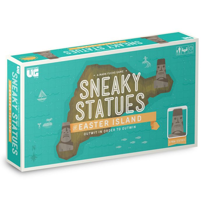 Sneaky Statues Of Easter Island - Cats In Hat Inc.