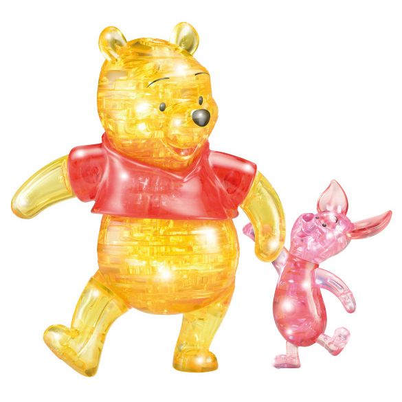 Puzzle: 3D Crystal: Winnie the Pooh and Piglet Deluxe