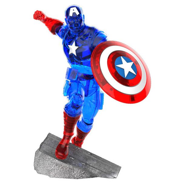 Puzzle: 3D Crystal: Captain America By University Games