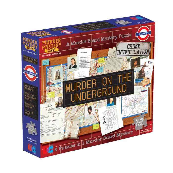 Case File Puzzle: Murder On The Underground - Cats In Hat Inc.