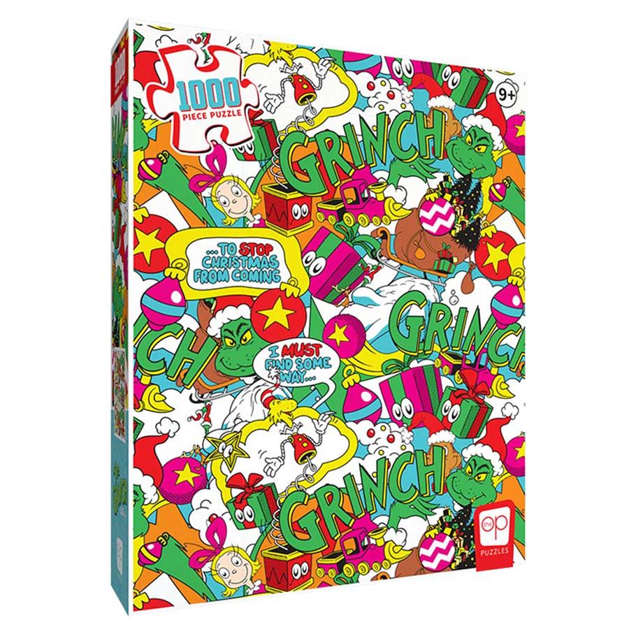 Puzzle: The Grinch "Poppin" 1000 piece