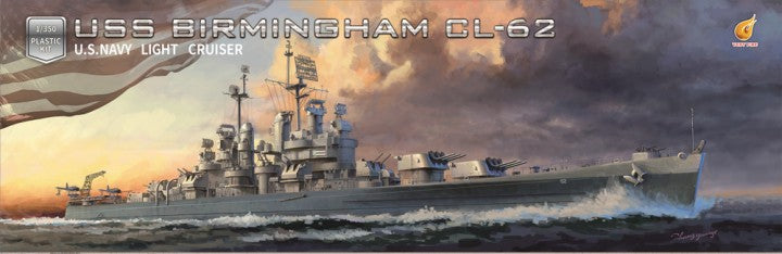 1/350 USS Birmingham CL62 Light Cruiser