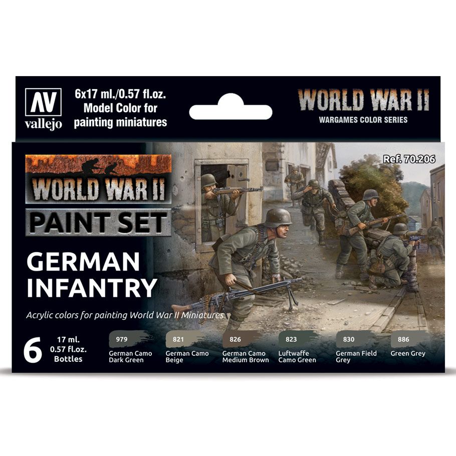 Model Color: WWII German Infantry (6)